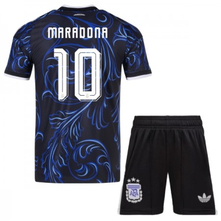 Argentiina Maradona 10 Lasten Vieraspelipaita Mm-Kisat 2026 Lyhythihainen (+ shortsit)