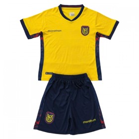 Ecuador Lasten Kotipelipaita Mm-Kisat 2026 Lyhythihainen (+ shortsit)