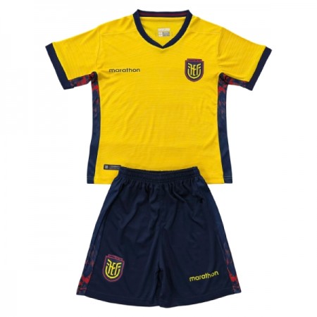 Ecuador Lasten Kotipelipaita Mm-Kisat 2026 Lyhythihainen (+ shortsit)