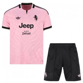 Juventus Lasten Vieraspelipaita 2026-27 Lyhythihainen (+ shortsit)