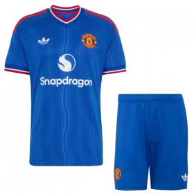 Manchester United Lasten Vieraspelipaita 2026-27 Lyhythihainen (+ shortsit)