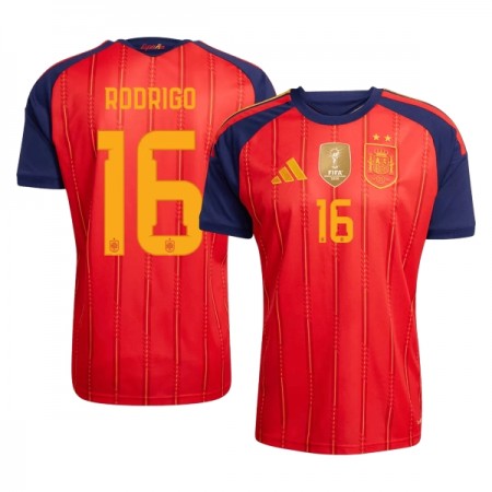 Espanja 2 Stars Rodrigo 16 Kotipelipaita Mm-Kisat 2026 Espanja 2 Stars Rodrigo 16 Kotipelipaita Mm-Kisat 2026