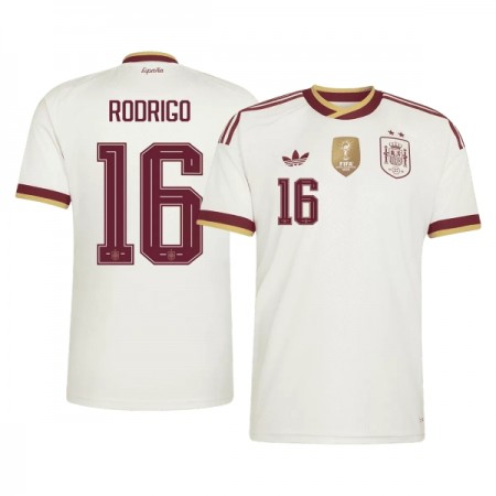 Espanja 2 Stars Rodrigo 16 Vieraspelipaita Mm-Kisat 2026 Espanja 2 Stars Rodrigo 16 Vieraspelipaita Mm-Kisat 2026