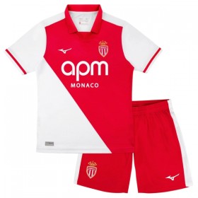 AS Monaco Lasten Kotipelipaita 2026-27 Lyhythihainen (+ shortsit)