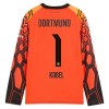 Borussia Dortmund Kobel 1 Maalivahti Kotipelipaita Oranssi 2026-27 Pitkähihainen