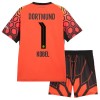 Borussia Dortmund Kobel 1 Maalivahti Lasten Kotipelipaita Oranssi 2026-27 Lyhythihainen (+ shortsit)