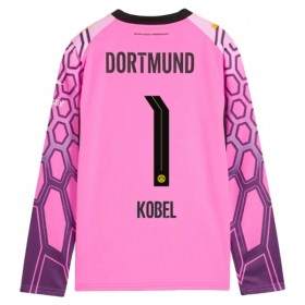 Borussia Dortmund Kobel 1 Maalivahti Vieraspelipaita Pinkki 2026-27 Pitkähihainen