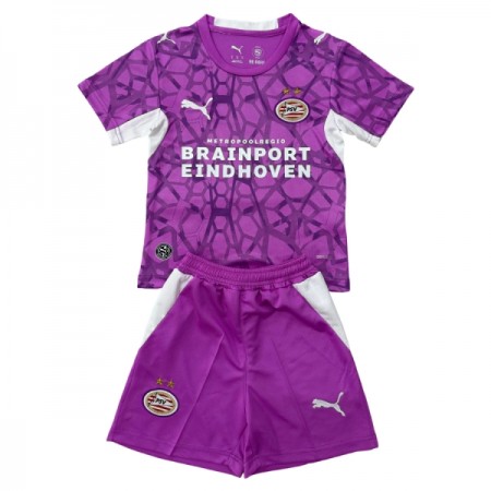 PSV Eindhoven Maalivahti Lasten Paita Violetti 2026-27 Lyhythihainen (+ shortsit) PSV Eindhoven Maalivahti Lasten Paita Violetti 2026-27 Lyhythihainen (+ shortsit)