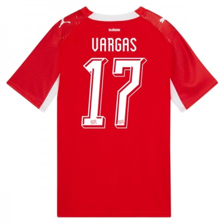 Sveitsi Vargas 17 Kotipelipaita Mm-Kisat 2026 Sveitsi Vargas 17 Kotipelipaita Mm-Kisat 2026