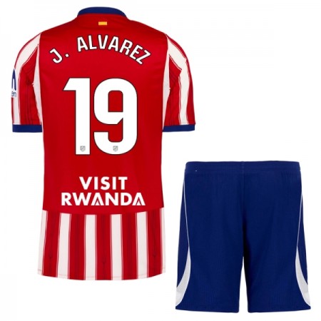 Atlético Madrid J. Alvarez 19 Lasten Kotipelipaita 2026-27 Lyhythihainen (+ shortsit) Atlético Madrid J. Alvarez 19 Lasten Kotipelipaita 2026-27 Lyhythihainen (+ shortsit)