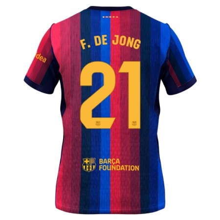 FC Barcelona Frenkie de Jong 21 Kotipelipaita 2026-27 FC Barcelona Frenkie de Jong 21 Kotipelipaita 2026-27