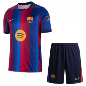 FC Barcelona Lasten Kotipelipaita 2026-27 Lyhythihainen (+ shortsit)