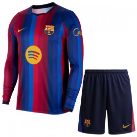 FC Barcelona Lasten Kotipelipaita 2026-27 Pitkähihainen(+ shortsit)