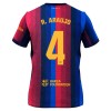 FC Barcelona R. Araujo 4 Lasten Kotipelipaita 2026-27 Lyhythihainen (+ shortsit)
