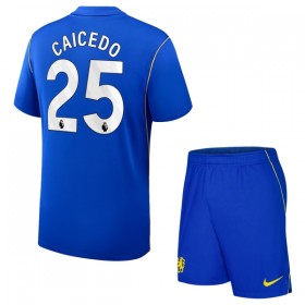 Chelsea Caicedo 25 Lasten Kotipelipaita 2026-27 Lyhythihainen (+ shortsit)