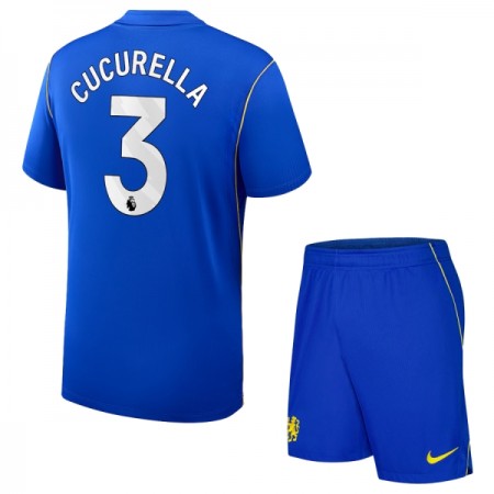 Chelsea Cucurella 3 Lasten Kotipelipaita 2026-27 Lyhythihainen (+ shortsit) Chelsea Cucurella 3 Lasten Kotipelipaita 2026-27 Lyhythihainen (+ shortsit)