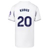 Tottenham Hotspur Kudus 20 Kotipelipaita 2026-27 Tottenham Hotspur Kudus 20 Kotipelipaita 2026-27