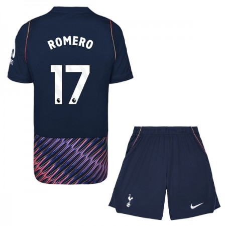 Tottenham Hotspur Romero 17 Lasten Vieraspelipaita 2026-27 Lyhythihainen (+ shortsit) Tottenham Hotspur Romero 17 Lasten Vieraspelipaita 2026-27 Lyhythihainen (+ shortsit)