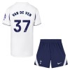 Tottenham Hotspur Van De Ven 37 Lasten Kotipelipaita 2026-27 Lyhythihainen (+ shortsit) Tottenham Hotspur Van De Ven 37 Lasten Kotipelipaita 2026-27 Lyhythihainen (+ shortsit)