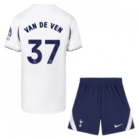 Tottenham Hotspur Van De Ven 37 Lasten Kotipelipaita 2026-27 Lyhythihainen (+ shortsit)