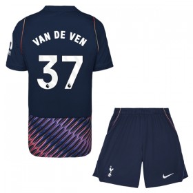 Tottenham Hotspur Van De Ven 37 Lasten Vieraspelipaita 2026-27 Lyhythihainen (+ shortsit)