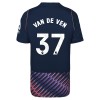 Tottenham Hotspur Van De Ven 37 Vieraspelipaita 2026-27 Tottenham Hotspur Van De Ven 37 Vieraspelipaita 2026-27