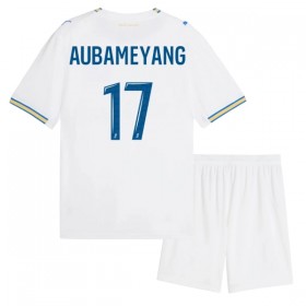 Olympique de Marseille Aubameyang 17 Lasten Kotipelipaita 2026-27 Lyhythihainen (+ shortsit)