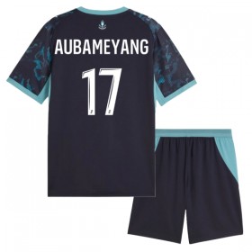 Olympique de Marseille Aubameyang 17 Lasten Vieraspelipaita 2026-27 Lyhythihainen (+ shortsit)