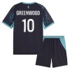 Olympique de Marseille Greenwood 10 Lasten Vieraspelipaita 2026-27 Lyhythihainen (+ shortsit)