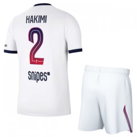 Paris Saint-Germain Hakimi 2 Lasten Vieraspelipaita 2026-27 Lyhythihainen (+ shortsit)