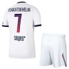 Paris Saint-Germain Kvaratskhelia 7 Lasten Vieraspelipaita 2026-27 Lyhythihainen (+ shortsit) Paris Saint-Germain Kvaratskhelia 7 Lasten Vieraspelipaita 2026-27 Lyhythihainen (+ shortsit)