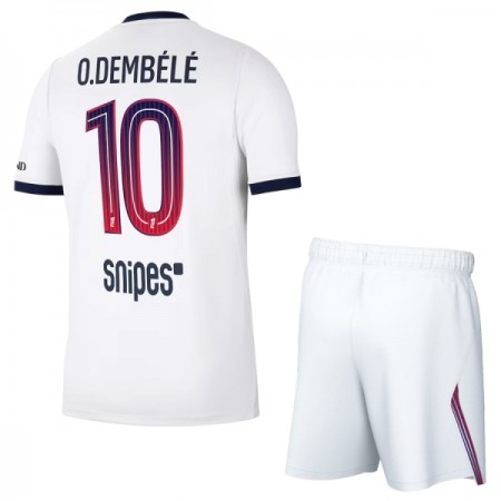 Paris Saint-Germain O. Dembele 10 Lasten Vieraspelipaita 2026-27 Lyhythihainen (+ shortsit) Paris Saint-Germain O. Dembele 10 Lasten Vieraspelipaita 2026-27 Lyhythihainen (+ shortsit)