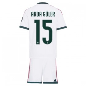 Real Madrid Arda Guler 15 Lasten Kotipelipaita 2026-27 Lyhythihainen (+ shortsit)