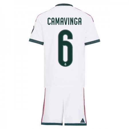 Real Madrid Camavinga 6 Lasten Kotipelipaita 2026-27 Lyhythihainen (+ shortsit) Real Madrid Camavinga 6 Lasten Kotipelipaita 2026-27 Lyhythihainen (+ shortsit)