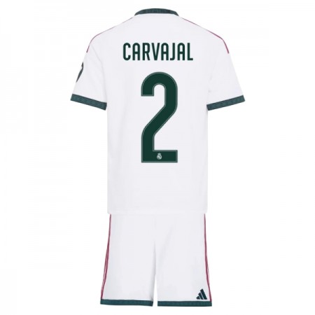 Real Madrid Carvajal 2 Lasten Kotipelipaita 2026-27 Lyhythihainen (+ shortsit) Real Madrid Carvajal 2 Lasten Kotipelipaita 2026-27 Lyhythihainen (+ shortsit)