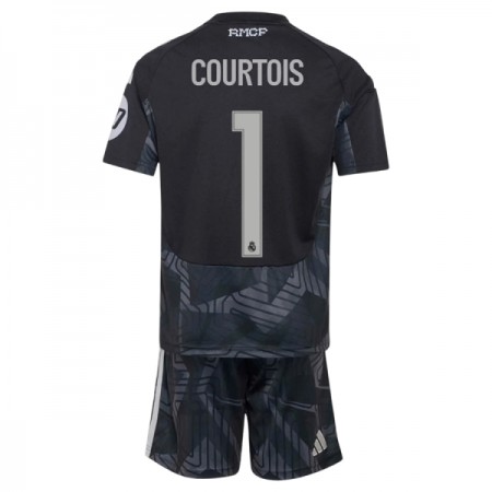 Real Madrid Courtois 1 Maalivahti Lasten Kotipelipaita 2026-27 Lyhythihainen (+ shortsit)