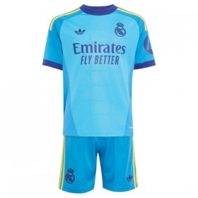 Real Madrid Maalivahti Lasten Vieraspelipaita 2026-27 Lyhythihainen (+ shortsit)