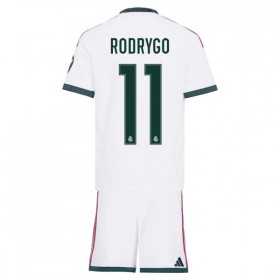 Real Madrid Rodrygo 11 Lasten Kotipelipaita 2026-27 Lyhythihainen (+ shortsit)