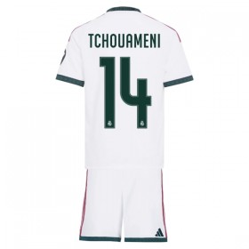 Real Madrid Tchouameni 14 Lasten Kotipelipaita 2026-27 Lyhythihainen (+ shortsit)