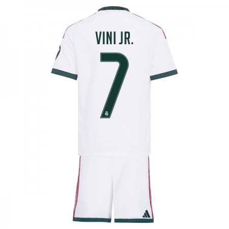 Real Madrid Vini JR 7 Lasten Kotipelipaita 2026-27 Lyhythihainen (+ shortsit) Real Madrid Vini JR 7 Lasten Kotipelipaita 2026-27 Lyhythihainen (+ shortsit)