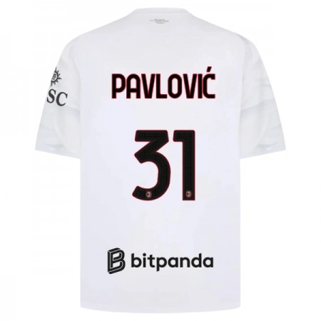 AC Milan Pavlovic 31 Vieraspelipaita 2026-27