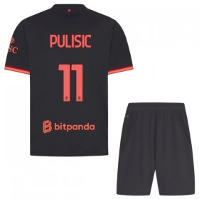 AC Milan Pulisic 11 Lasten Kolmaspelipaita 2026-27 Lyhythihainen (+ shortsit)