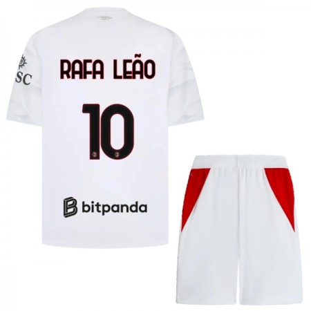 AC Milan Rafael Leao 10 Lasten Vieraspelipaita 2026-27 Lyhythihainen (+ shortsit) AC Milan Rafael Leao 10 Lasten Vieraspelipaita 2026-27 Lyhythihainen (+ shortsit)