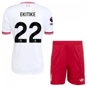 Liverpool Ekitike 22 Lasten Vieraspelipaita 2026-27 Lyhythihainen (+ shortsit)
