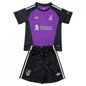 Liverpool Maalivahti Lasten Paita Violetti 2026-27 Lyhythihainen (+ shortsit)