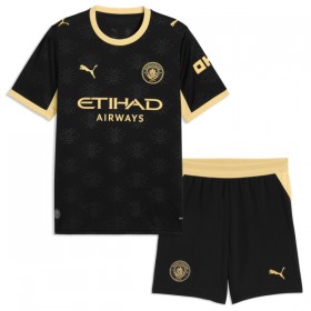 Manchester City Doku 11 Lasten Vieraspelipaita 2026-27 Lyhythihainen (+ shortsit)