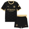 Manchester City Haaland 9 Lasten Vieraspelipaita 2026-27 Lyhythihainen (+ shortsit)