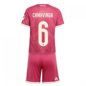 Real Madrid Camavinga 6 Lasten Kolmaspelipaita 2026-27 Lyhythihainen (+ shortsit)