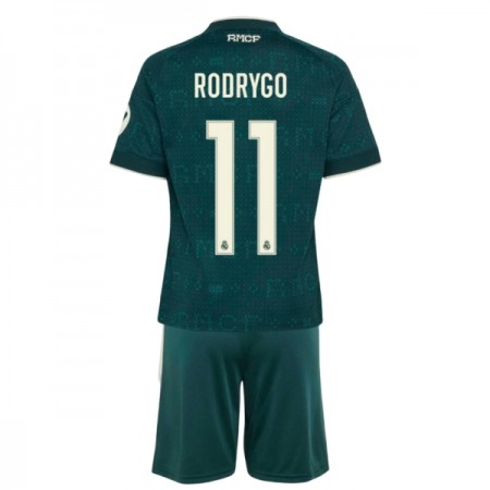Real Madrid Rodrygo 11 Lasten Vieraspelipaita 2026-27 Lyhythihainen (+ shortsit) Real Madrid Rodrygo 11 Lasten Vieraspelipaita 2026-27 Lyhythihainen (+ shortsit)