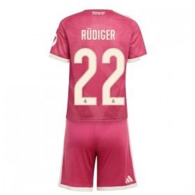 Real Madrid Rudiger 22 Lasten Kolmaspelipaita 2026-27 Lyhythihainen (+ shortsit)